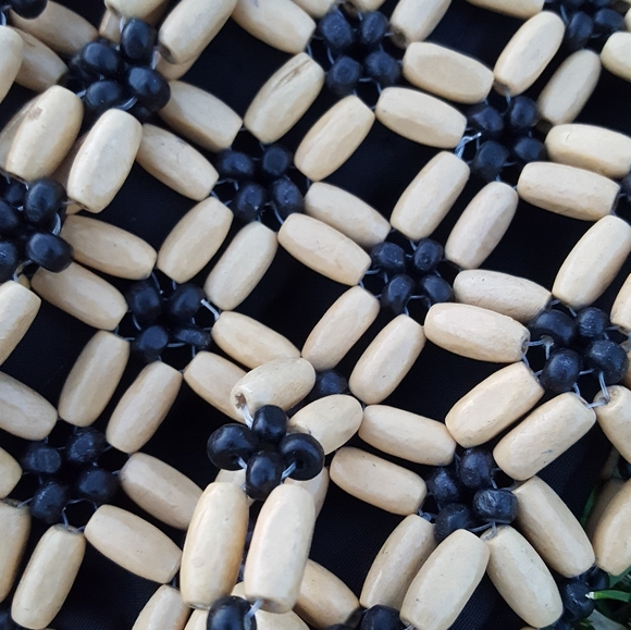 Handmade Beaded BookBag - Picture 3 of 5